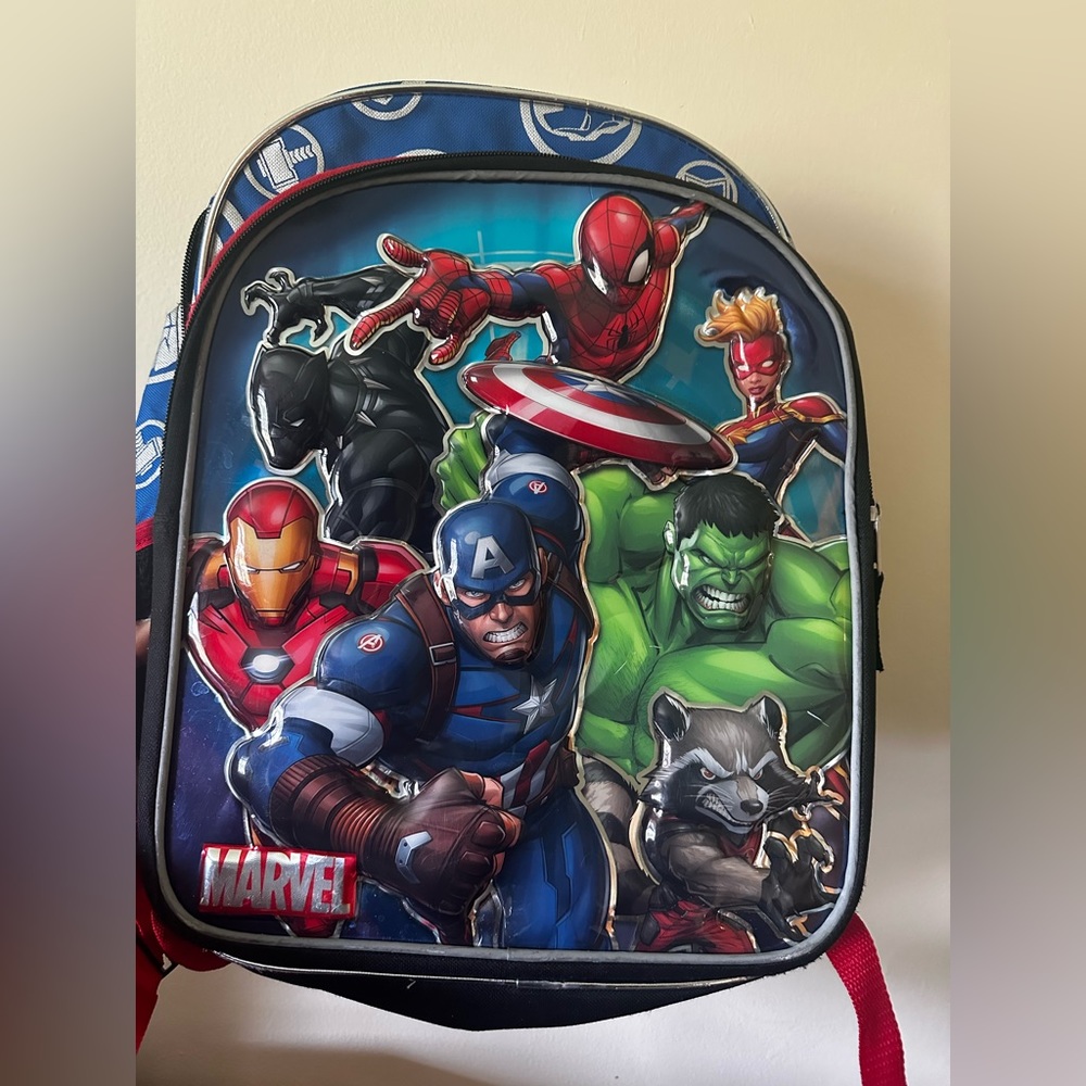 Marvel’s Superhero Blue and Red Backup